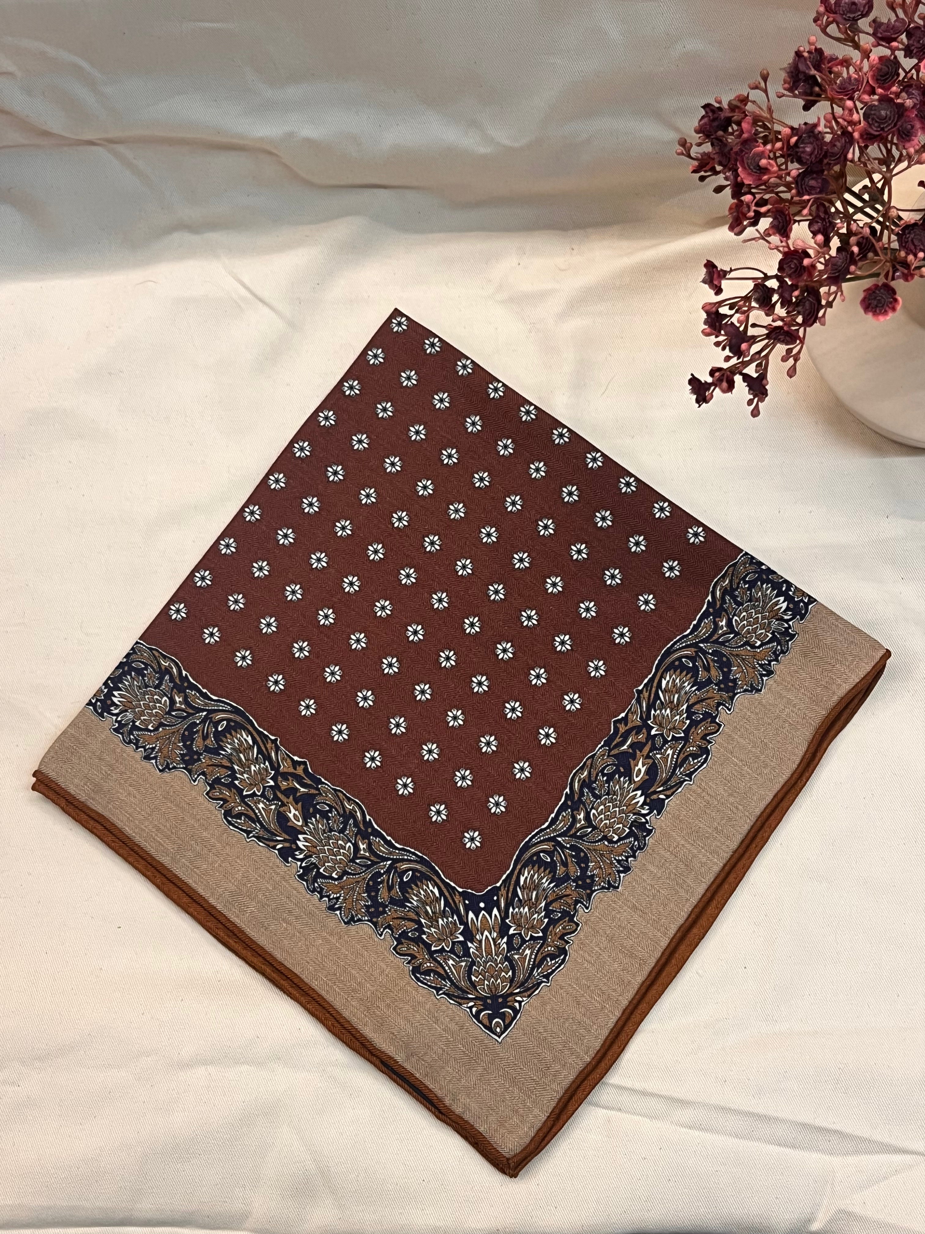 Foulard en soie Merili