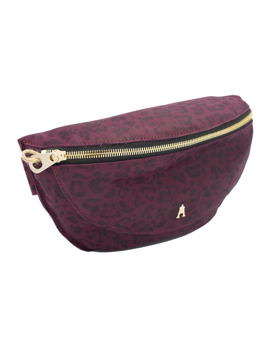 Banane Smile Souple LEO PRUNE - CRAIE Sac à main pour femme