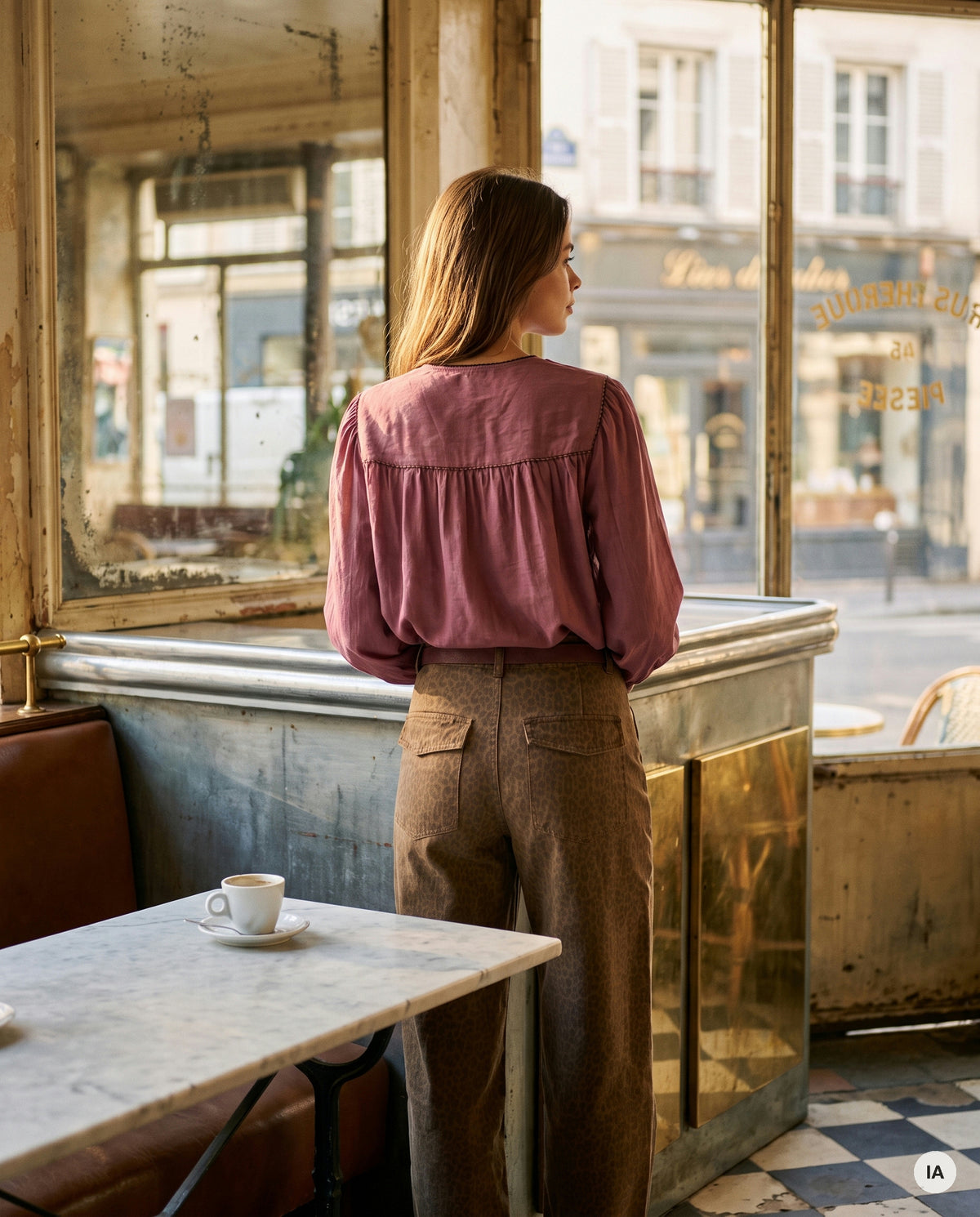 BLOUSE ALEXA - THE KORNER BLOUSE — Image générée par IA