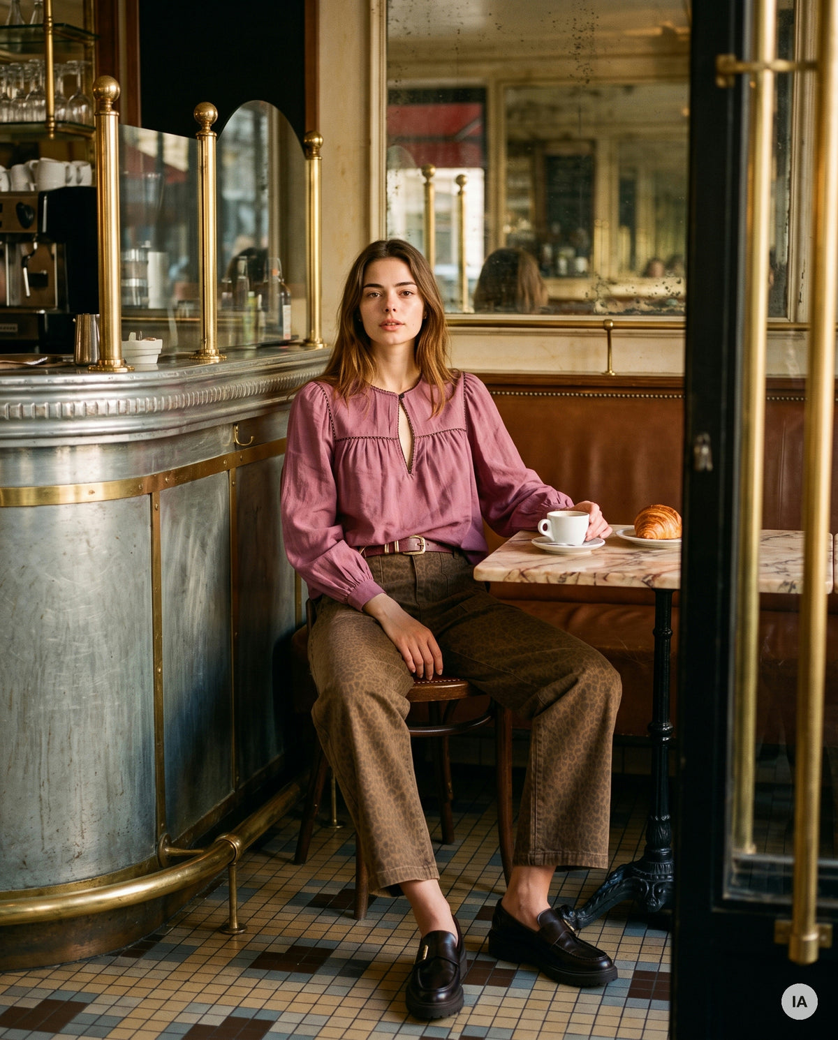 BLOUSE ALEXA - THE KORNER BLOUSE — Image générée par IA