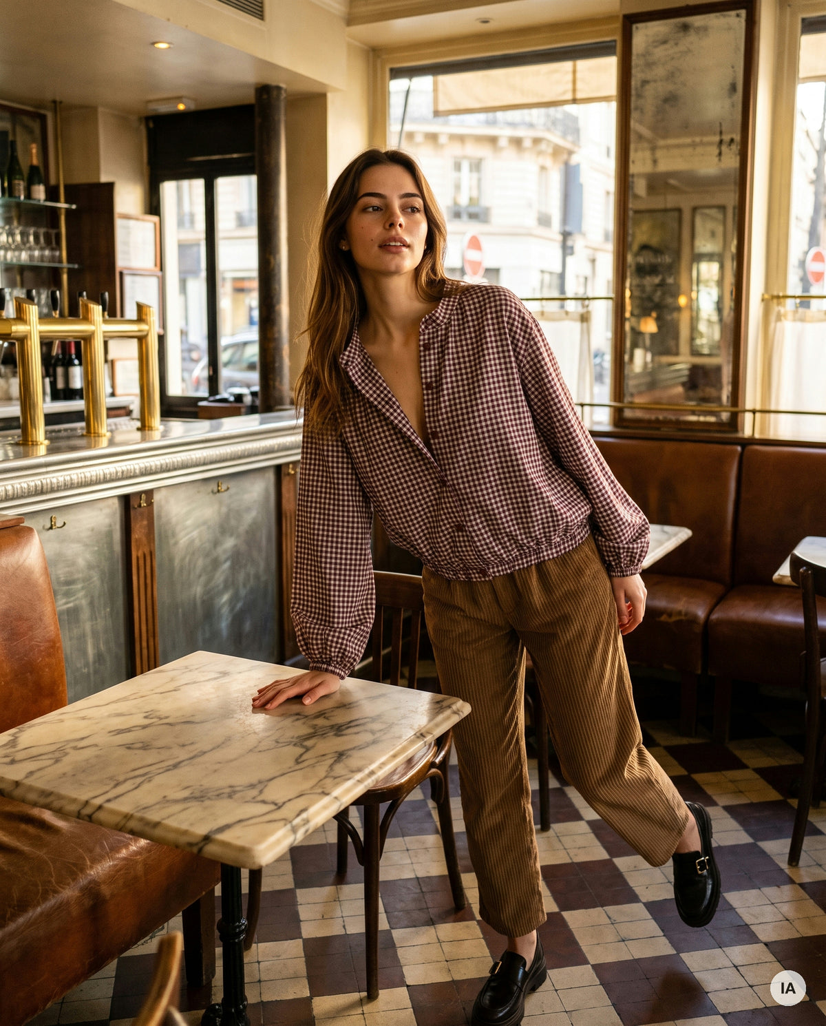 BLOUSE BELLINA - W STUDIO Top — Image générée par IA
