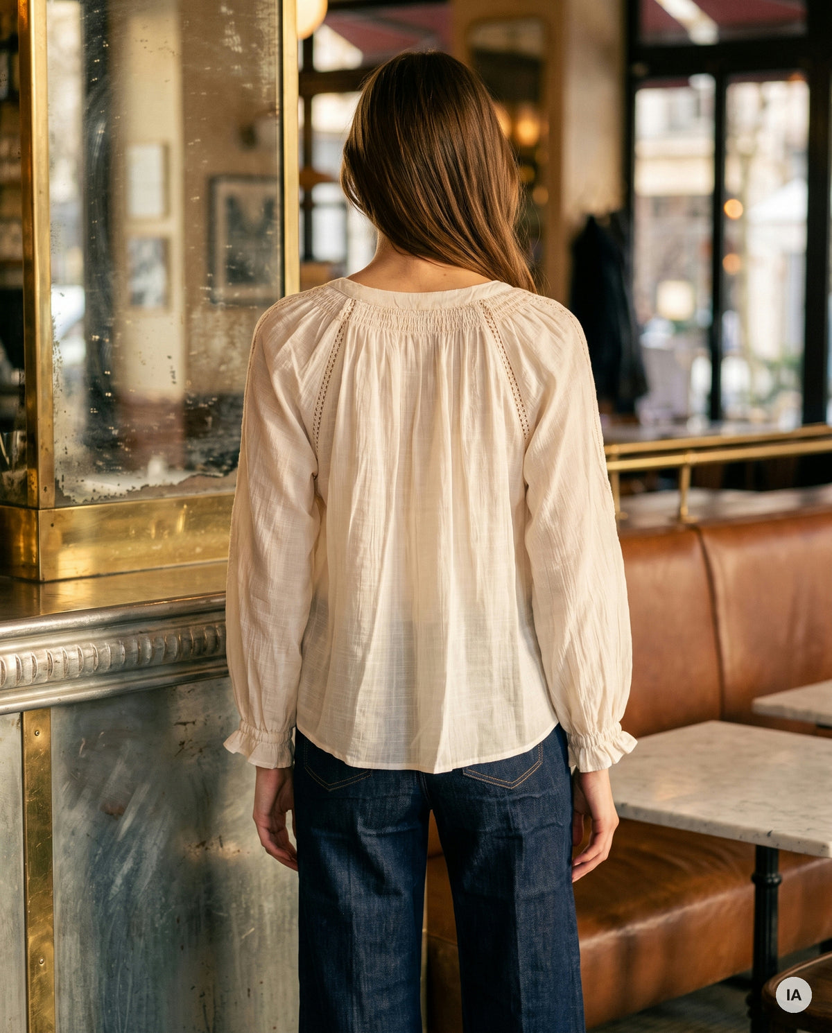 BLOUSE VANESSA - YCOO Top — Image générée par IA