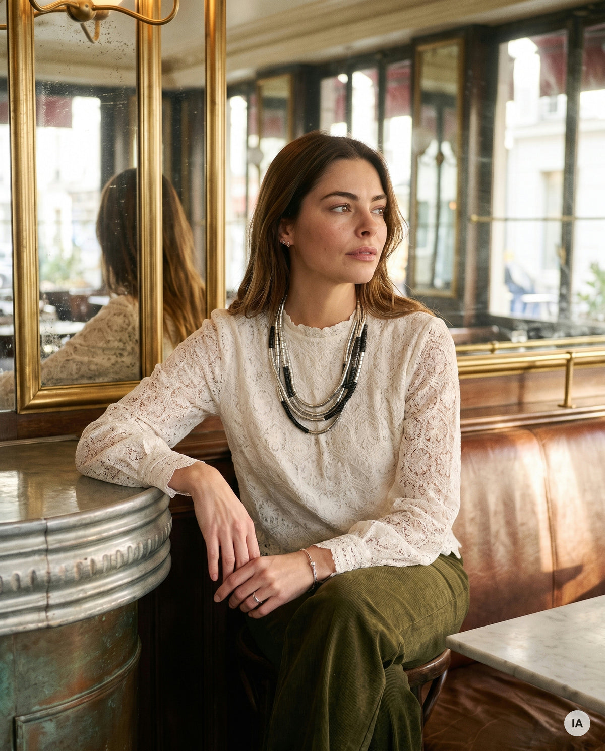 COLLIER ASIGA - MILË MILA Collier — Image générée par IA