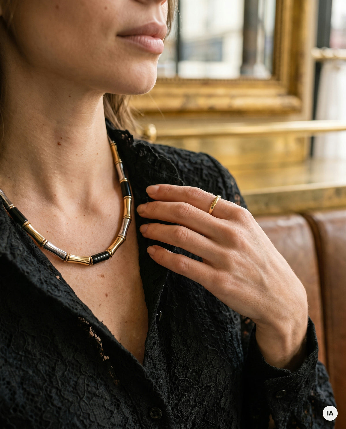 COLLIER NORMA - MILË MILA Bague — Image générée par IA