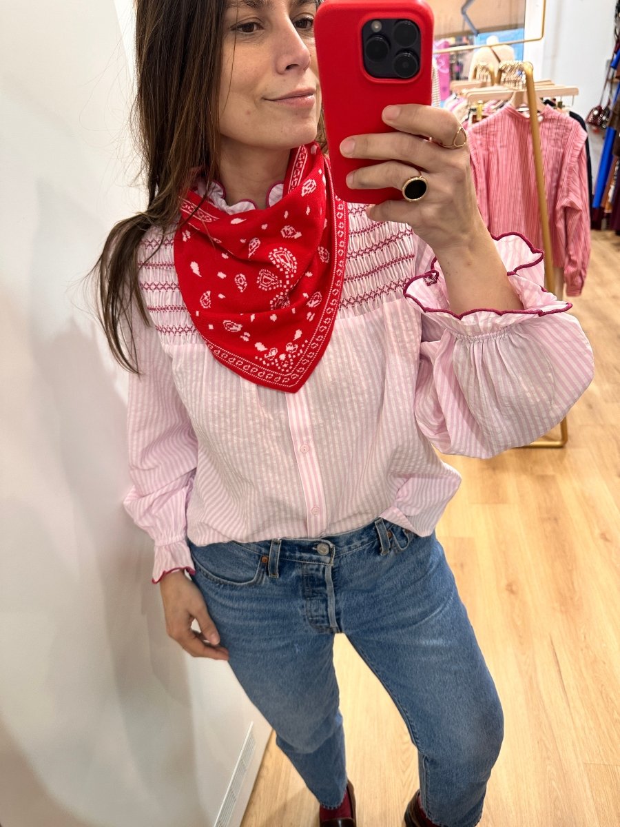 Foulard Pina Jaune - ATELIER EVENE Top
