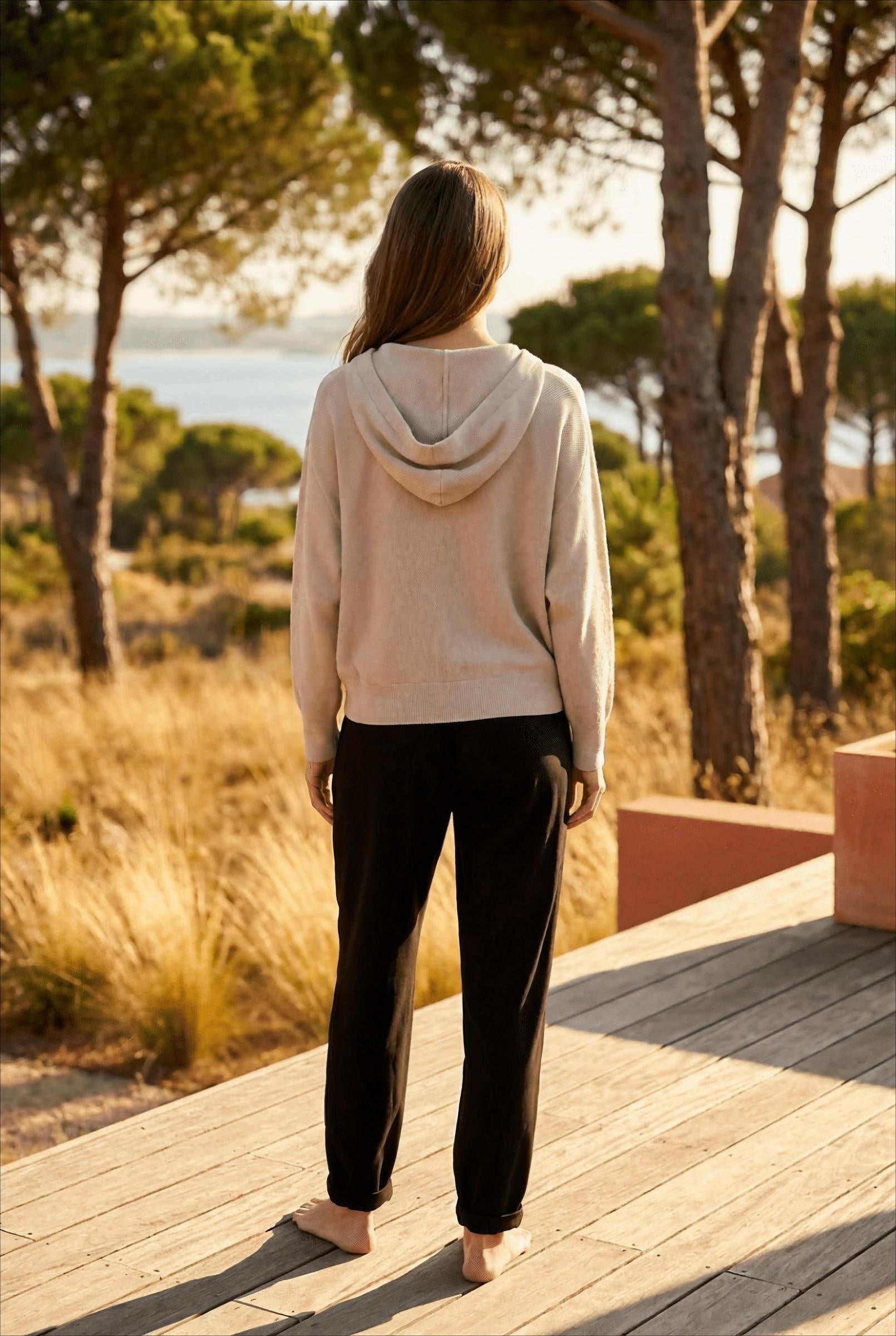 GILET CULSHA BEIGE - ORFEO Gilet