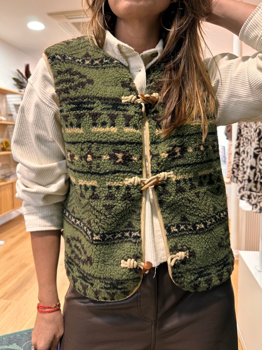 Gilet Nelly IKAT - ORFEO Gilet