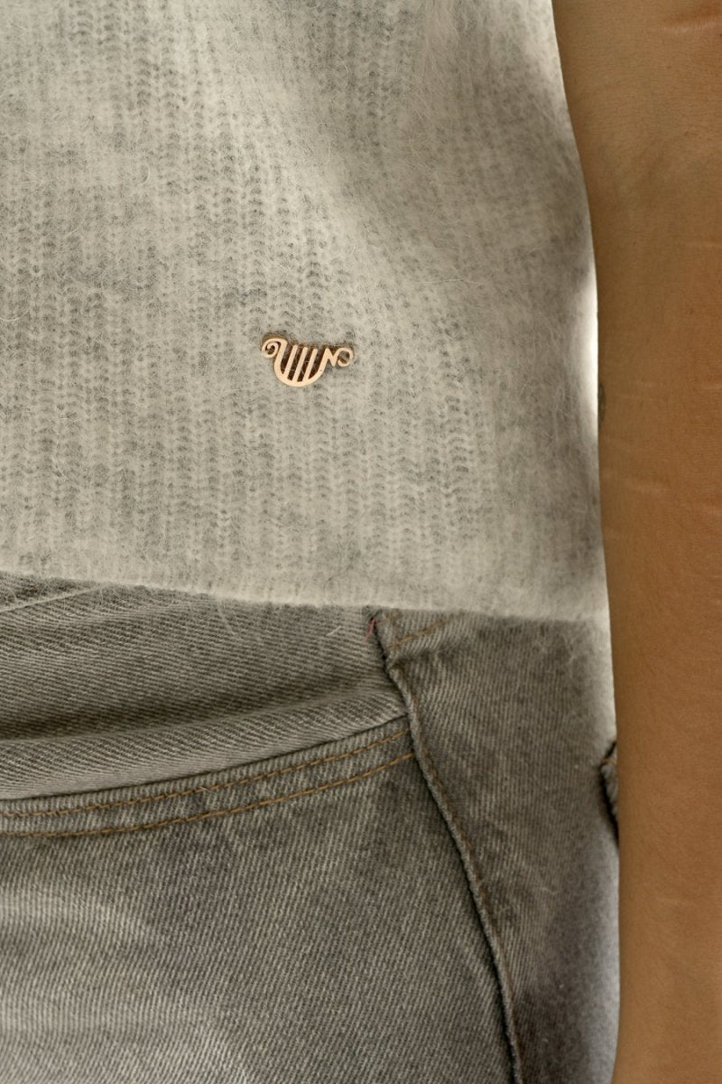 GILET ORIANE GRIS - ORFEO GILET