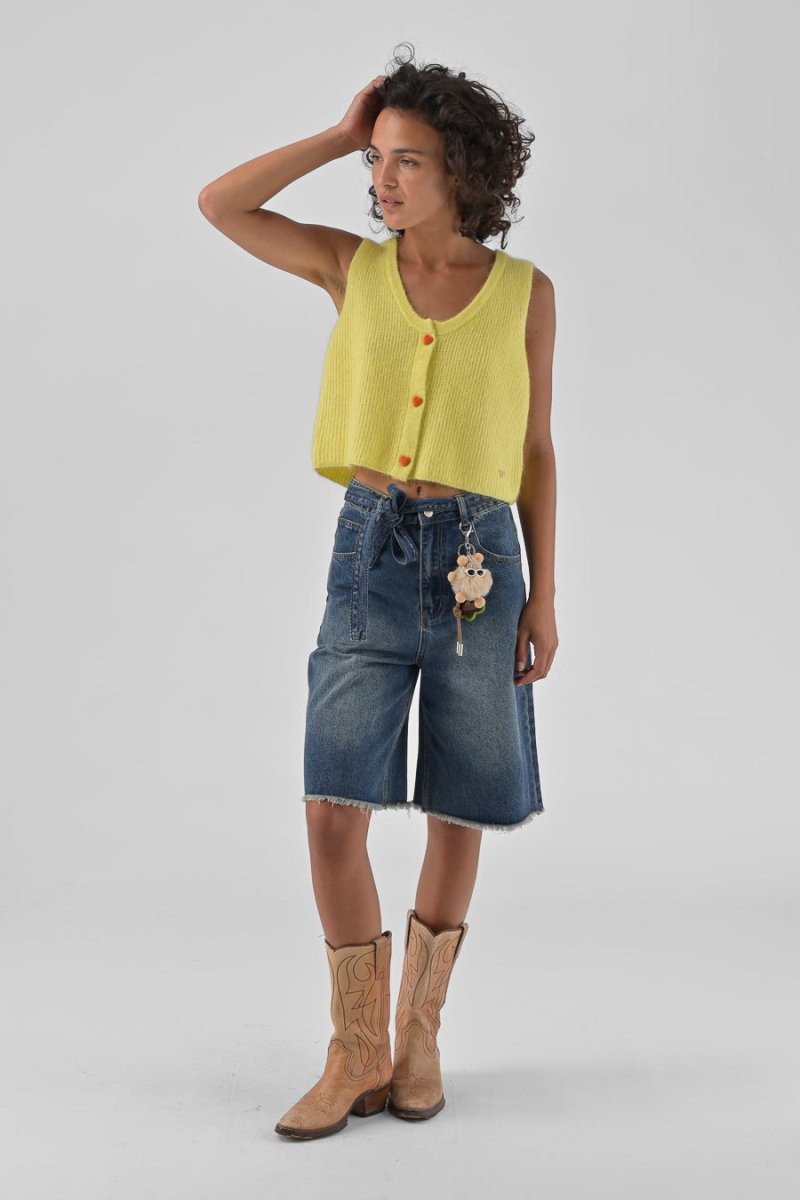 GILET ORIANE POUSSIN - ORFEO GILET