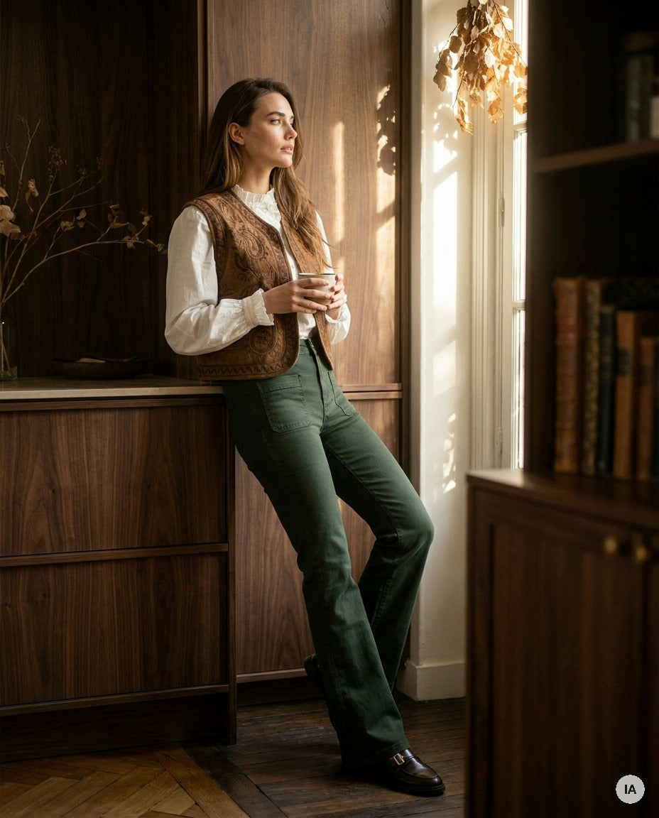HUGO GILET - THE KORNER GILET — Image générée par IA