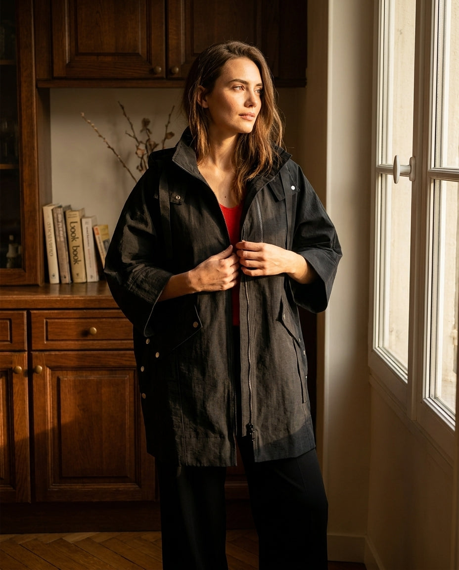 IMPERMÉABLE LENON - MINUIT DOUZE VESTE