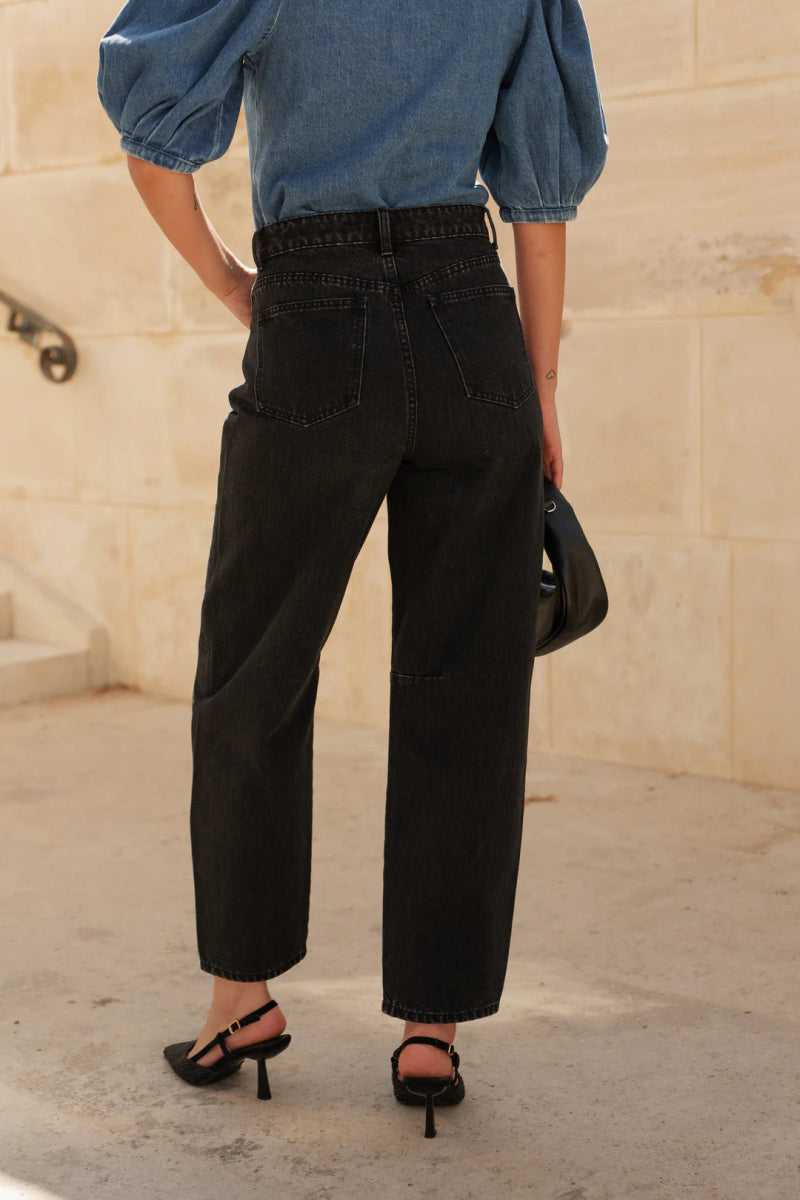 Jean Brandy GRIS ANTHRACITE - ORAIJE Pantalon