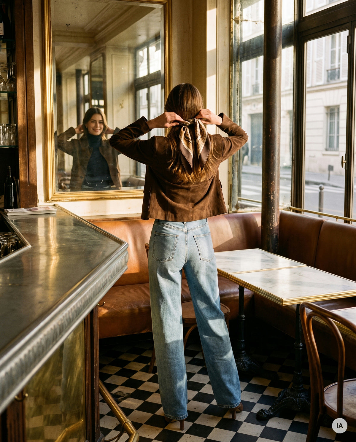 JEANS ALIX - ORAIJE Jeans — Image générée par IA