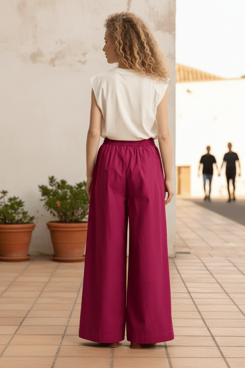 PANTALON COLAS GRENAT - GARANCE PANTALON