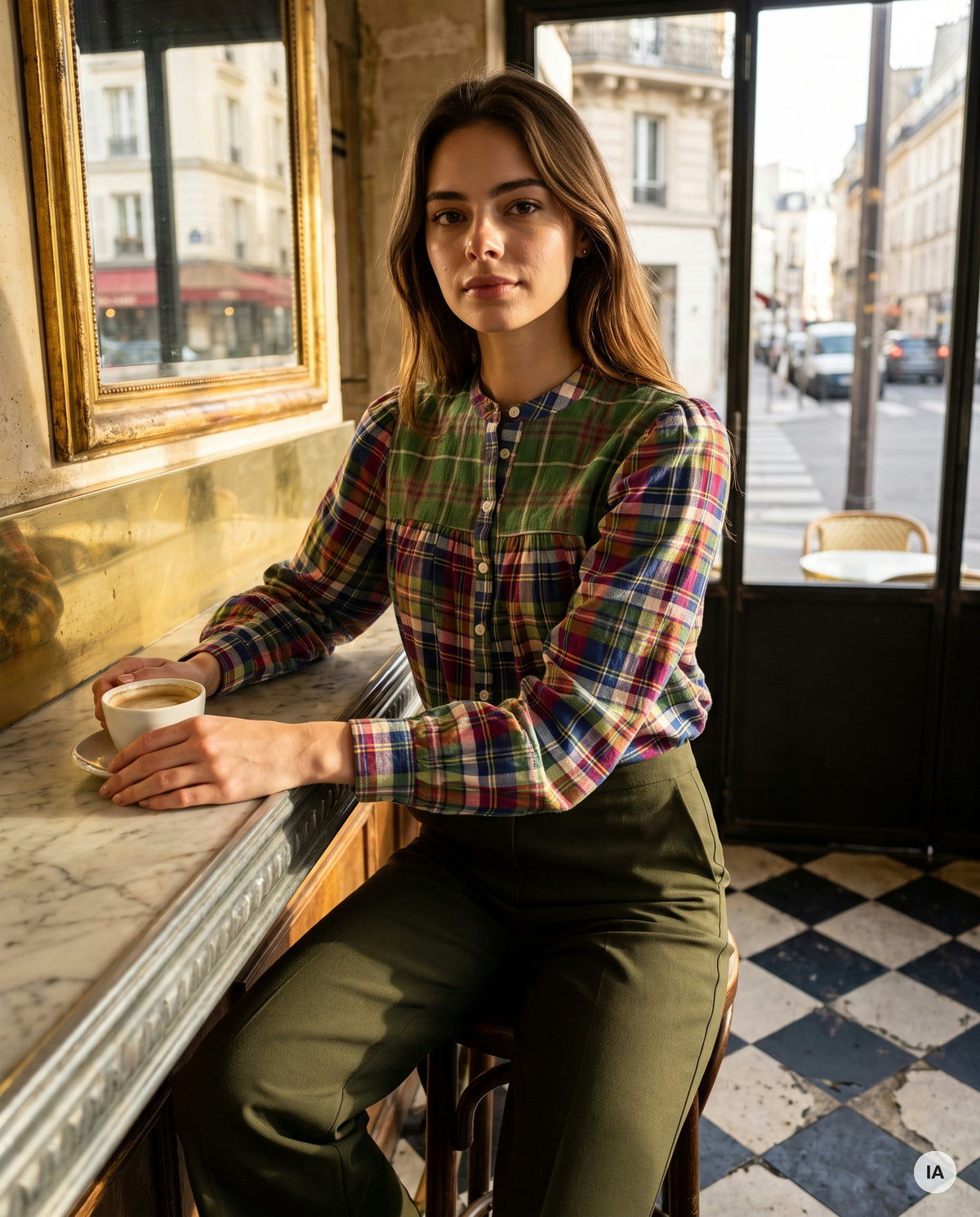 PANTALON JACOB - MINUIT DOUZE Pantalon — Image générée par IA