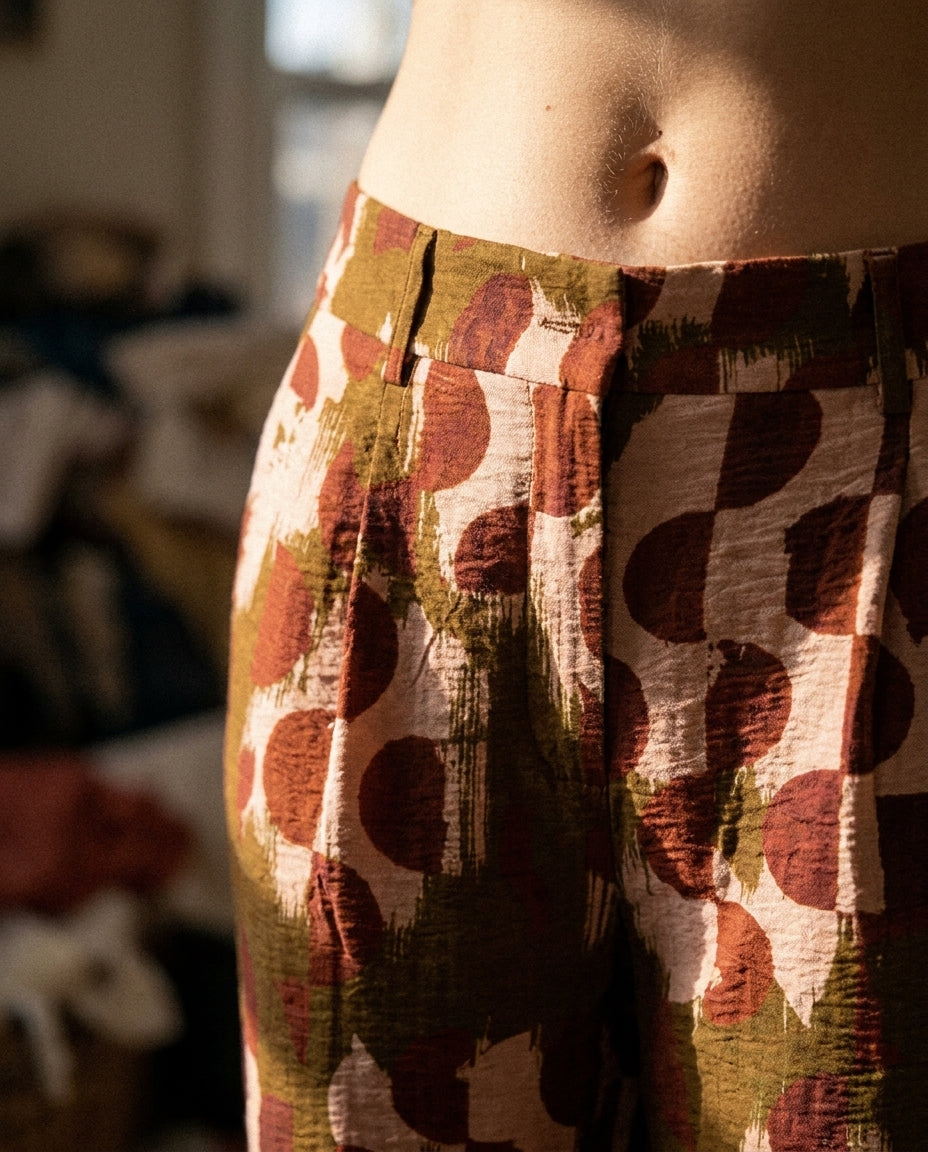 PANTALON JOEL KAKI - RUE DES ABBESSES Pantalon