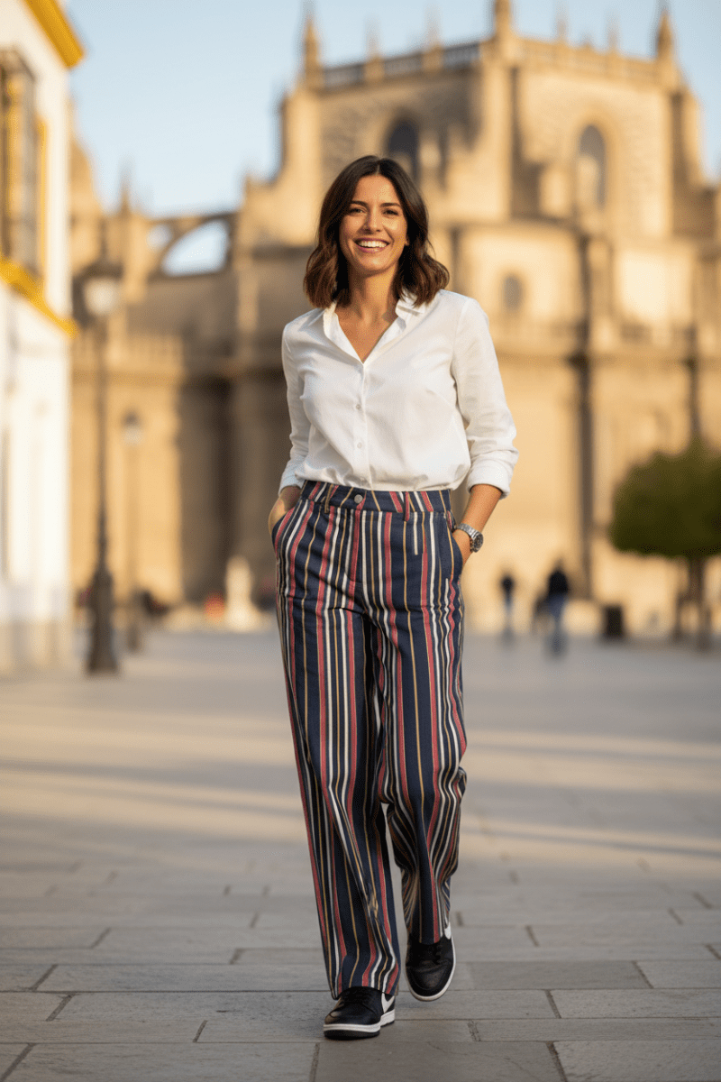Pantalon Marcelo BLEU - W STUDIO Pantalon