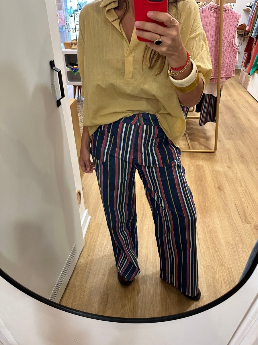 Pantalon Marcelo BLEU - W STUDIO Pantalon