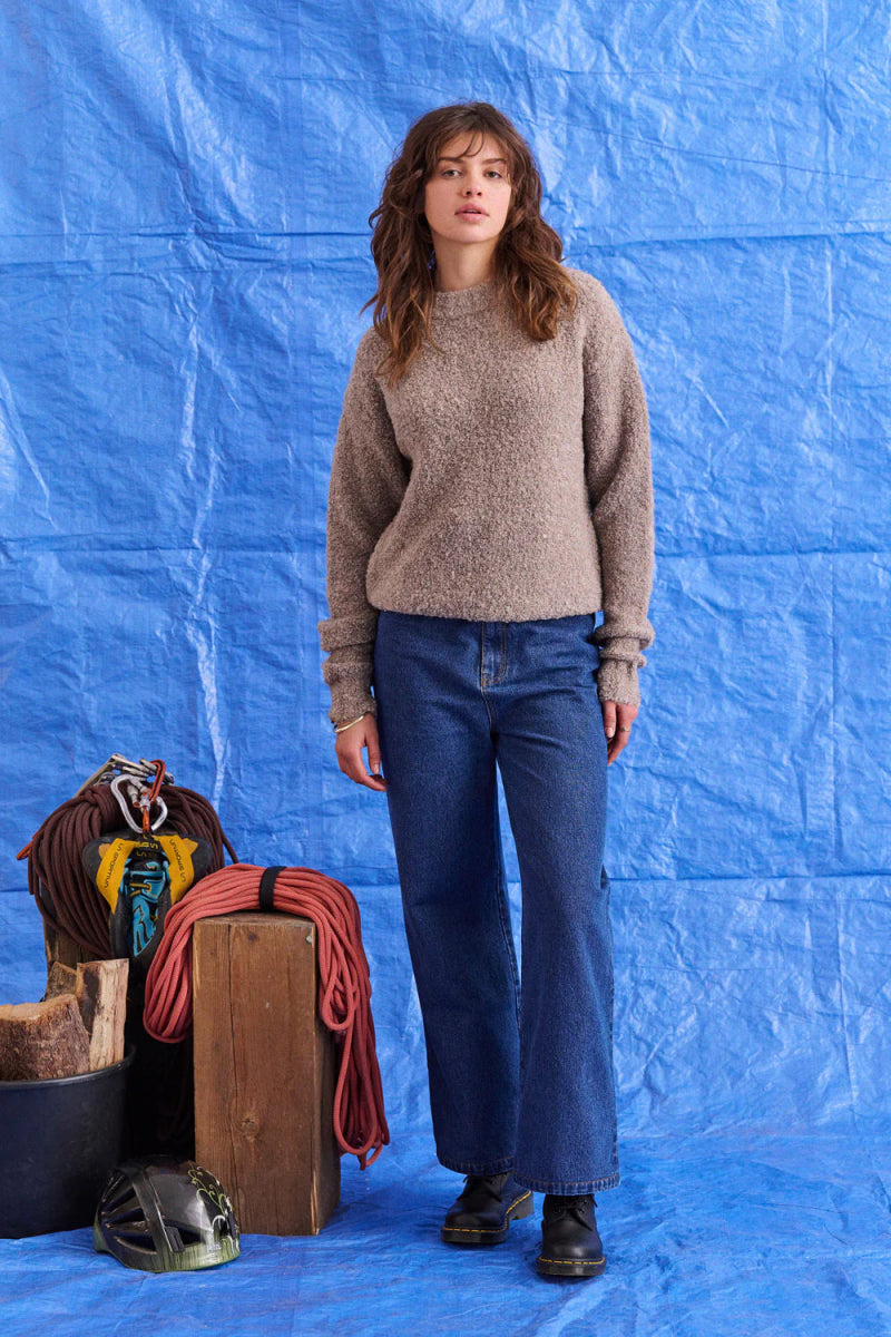 Pantalon Percy DENIM STONE - LAUREPLUSMAX Pantalon