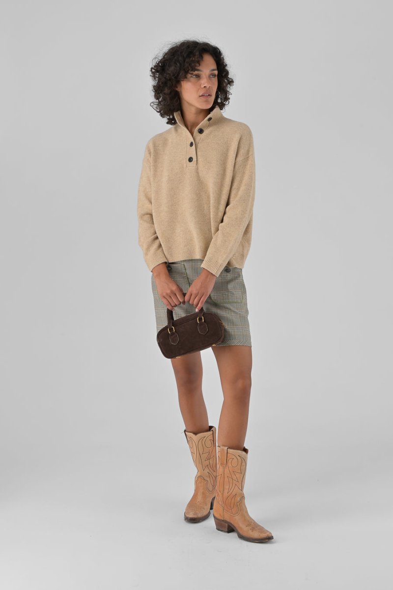 PULL NATHANIELLE Beige - ORFEO PULL