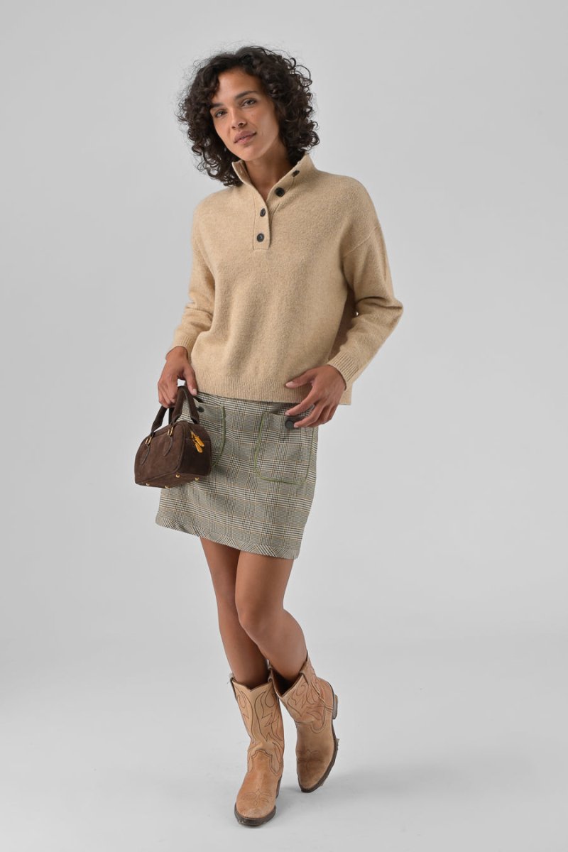 PULL NATHANIELLE Beige - ORFEO PULL