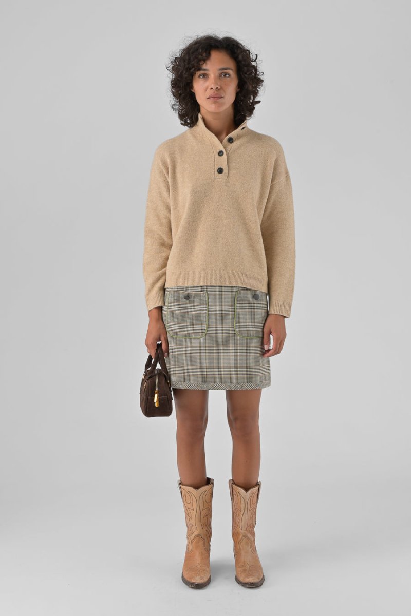 PULL NATHANIELLE Beige - ORFEO PULL