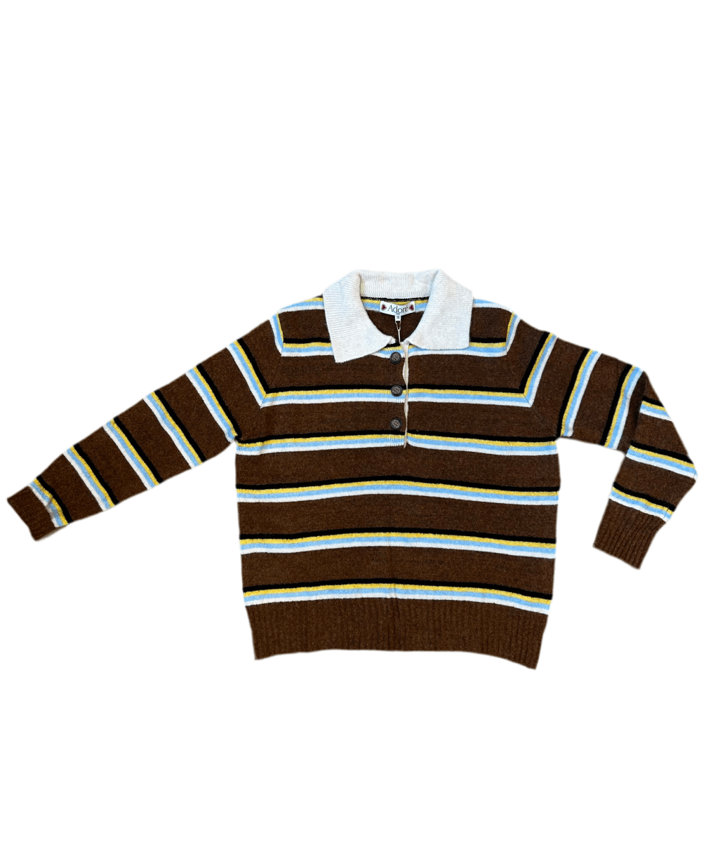 Pull Tiyi RAYURES CAFE - ADORE Pull