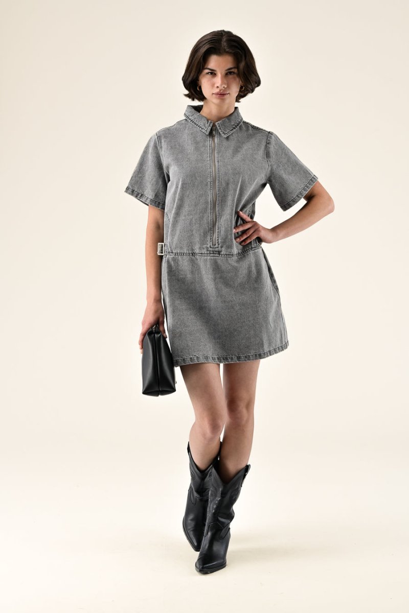 ROBE MAHENA Gris - ORFEO Robe