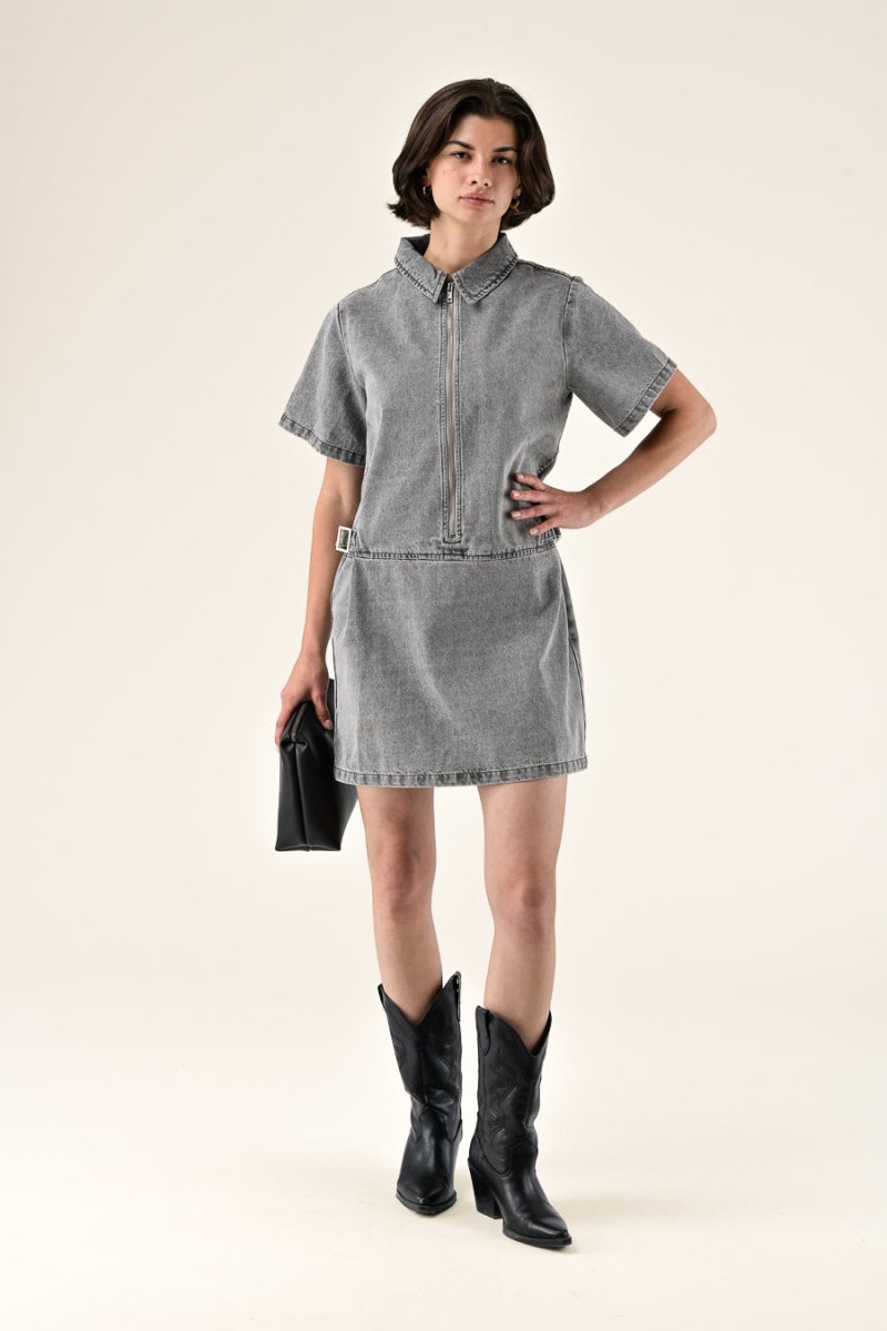 ROBE MAHENA Gris - ORFEO Robe
