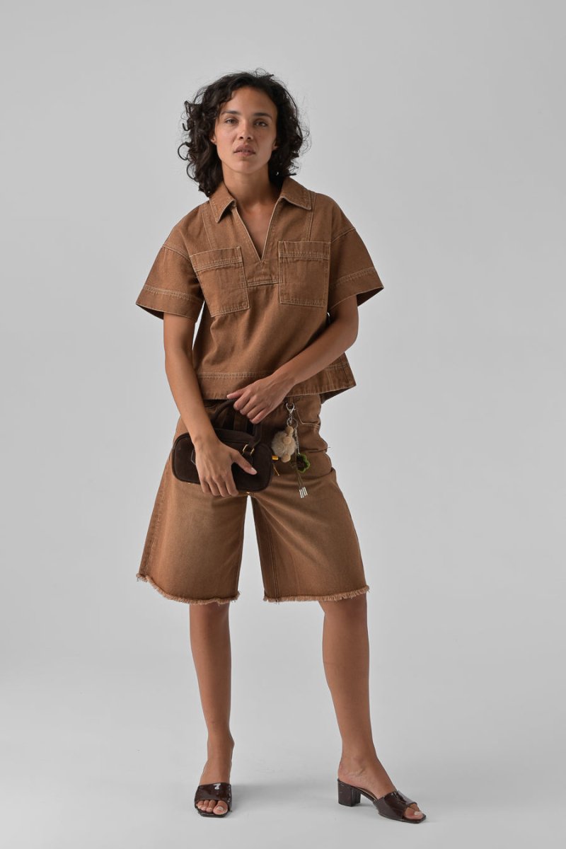 SHORT LILO CHOCOLAT - ORFEO SHORT
