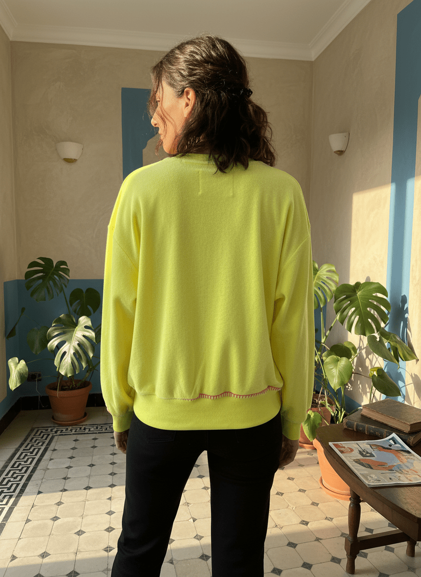 Sweat EZIA CITRON - CASBAH LOVE Top