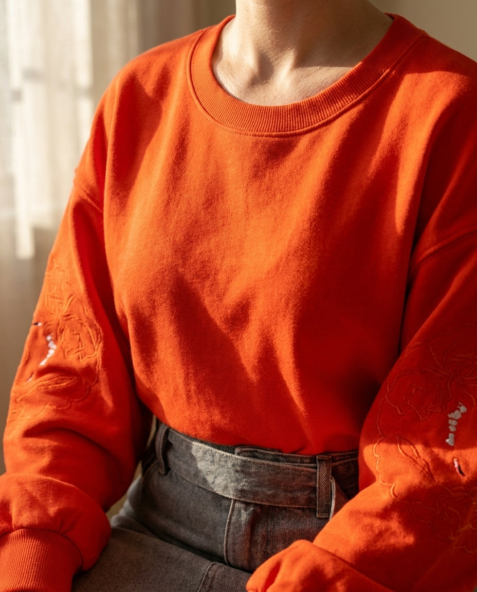 SWEAT IDOLE ROUGE - MINUIT DOUZE T-SHIRT