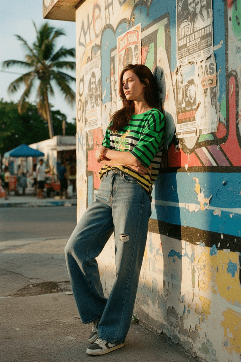 T-shirt AVA GREEN - ONE TEE T-shirt