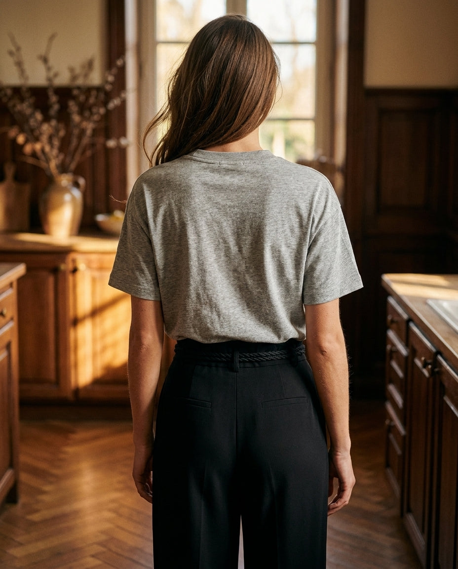 T-SHIRT SOHANNE GRIS CHINE - ORFEO T-SHIRT