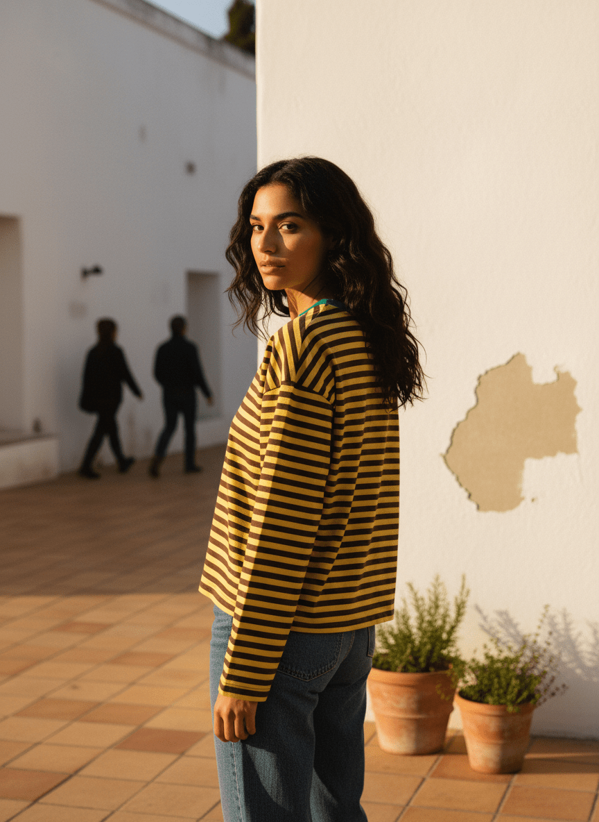 T-shirt Solly JAUNE VERT - W STUDIO Top