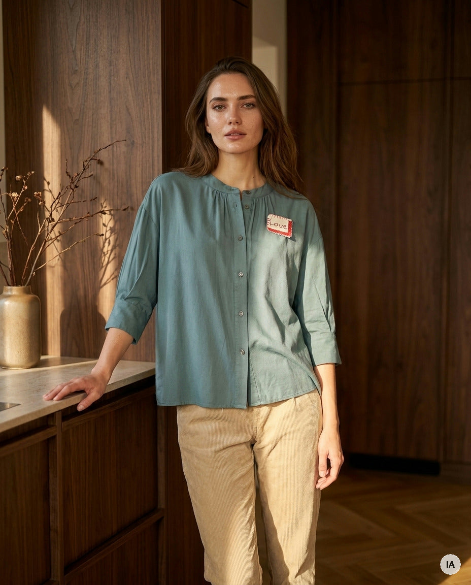TOP SIMONE BRUME - ORFEO TOP — Image générée par IA
