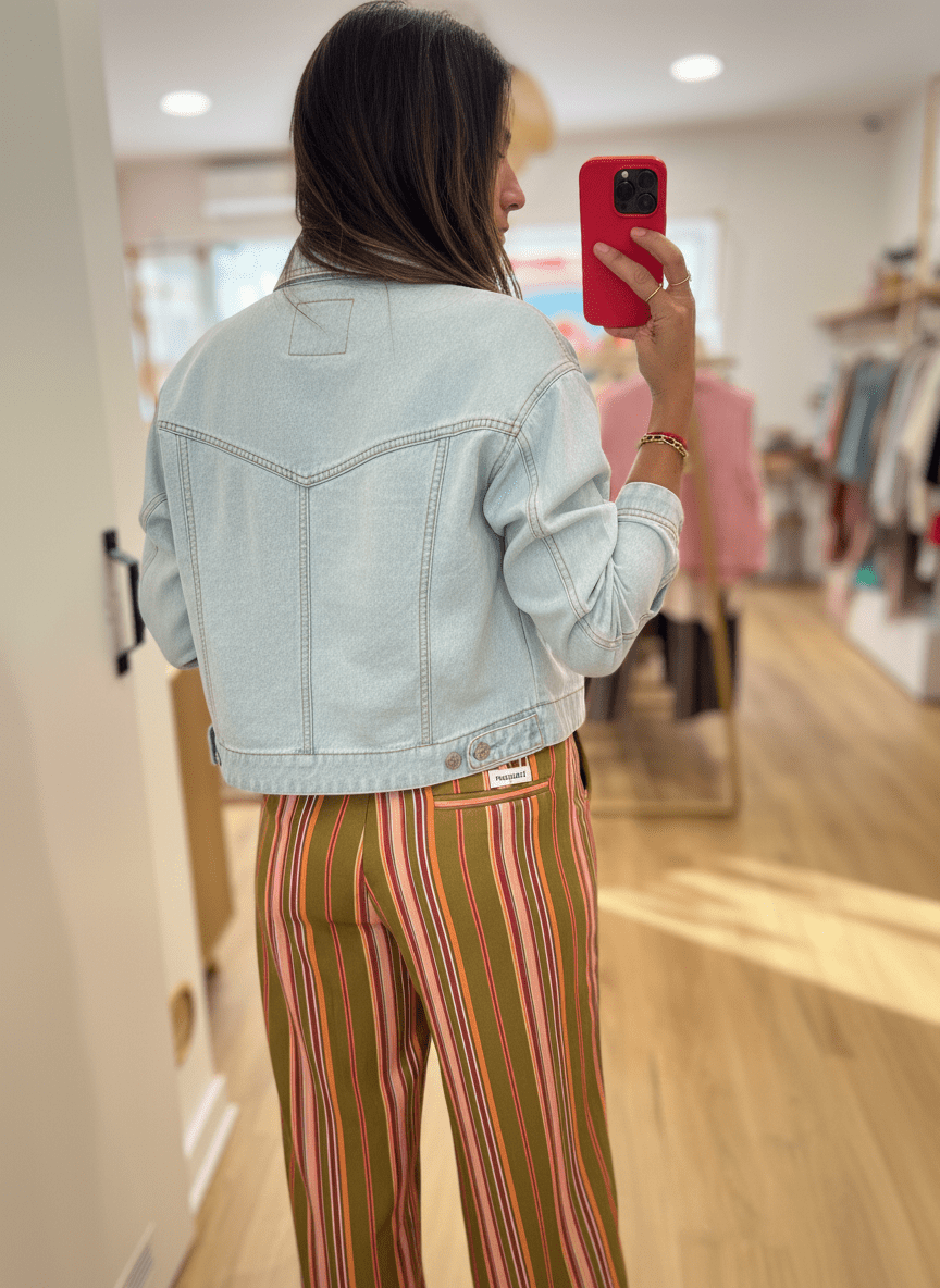 VALO DENIM BLEU - LAUREPLUSMAX Veste