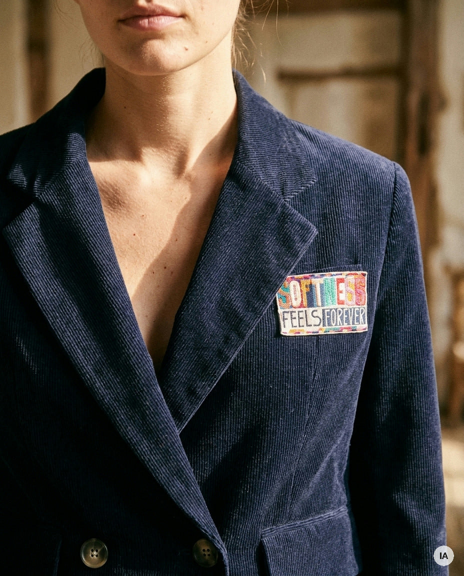 VESTE ADRIEL NAVY - ORFEO Veste — Image générée par IA