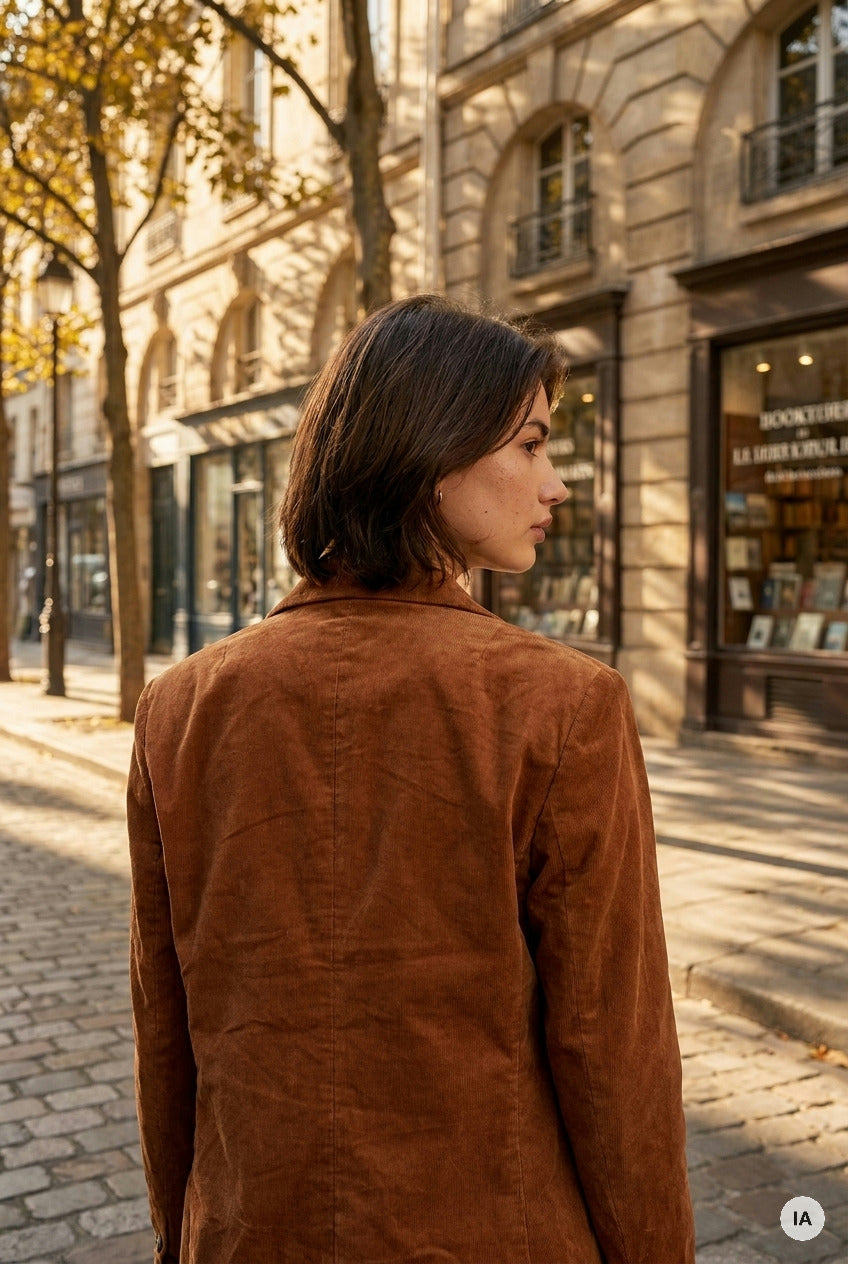 VESTE ADRIEL POLLEN - ORFEO Veste — Image générée par IA