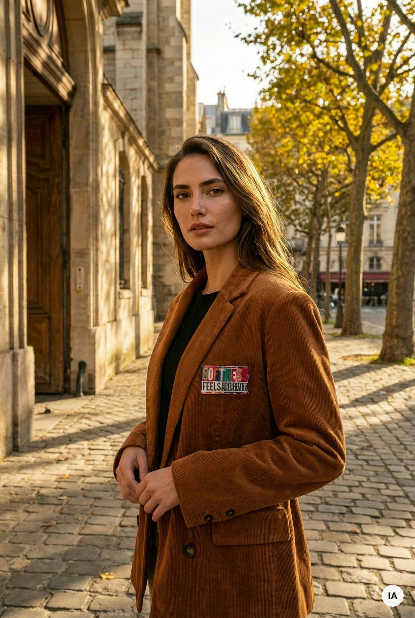 VESTE ADRIEL POLLEN - ORFEO Veste — Image générée par IA
