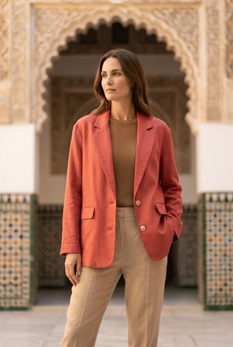 Veste Etolenne RED - THE KORNER JACKET