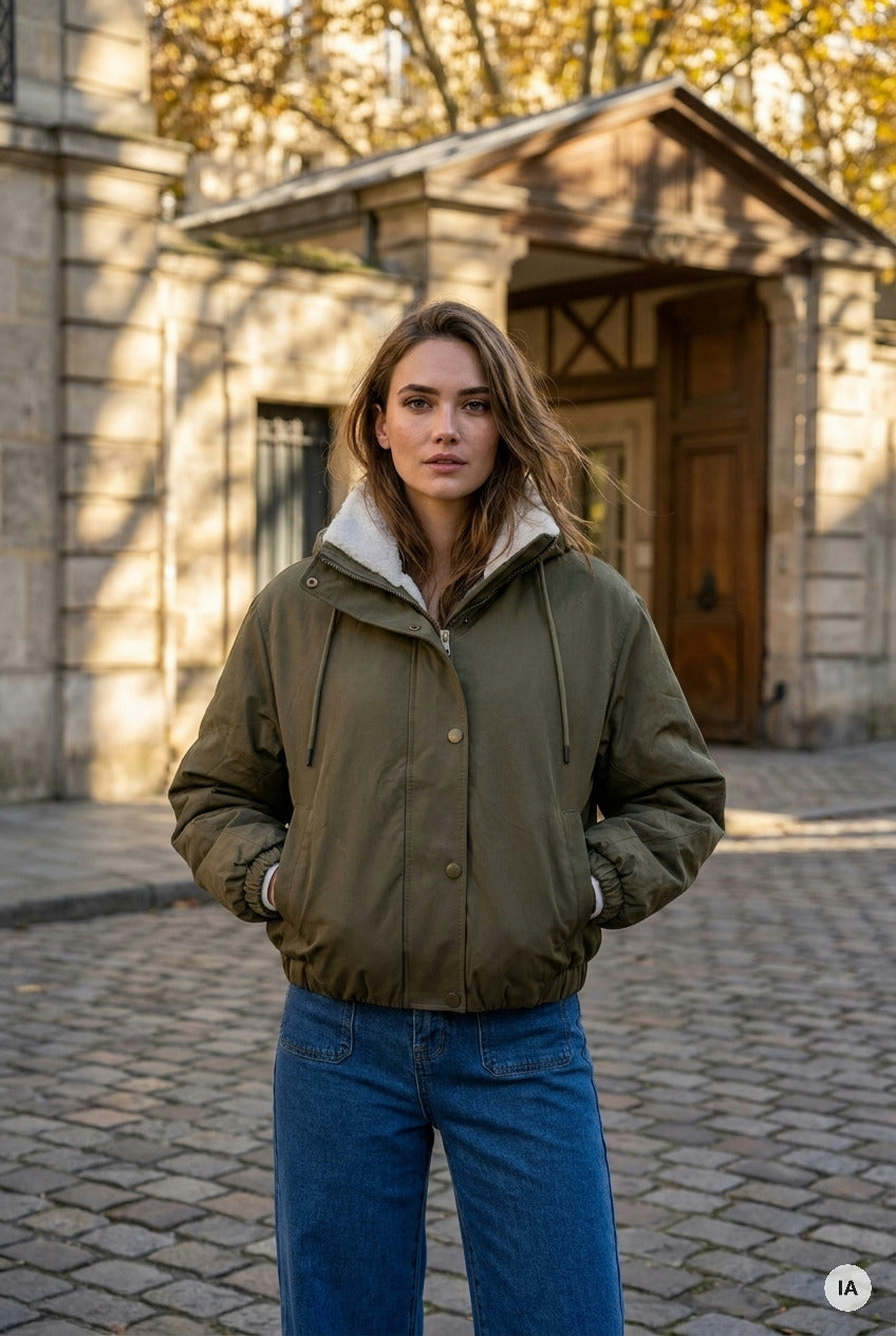 VESTE GOOSE - LAUREPLUSMAX Manteau — Image générée par IA