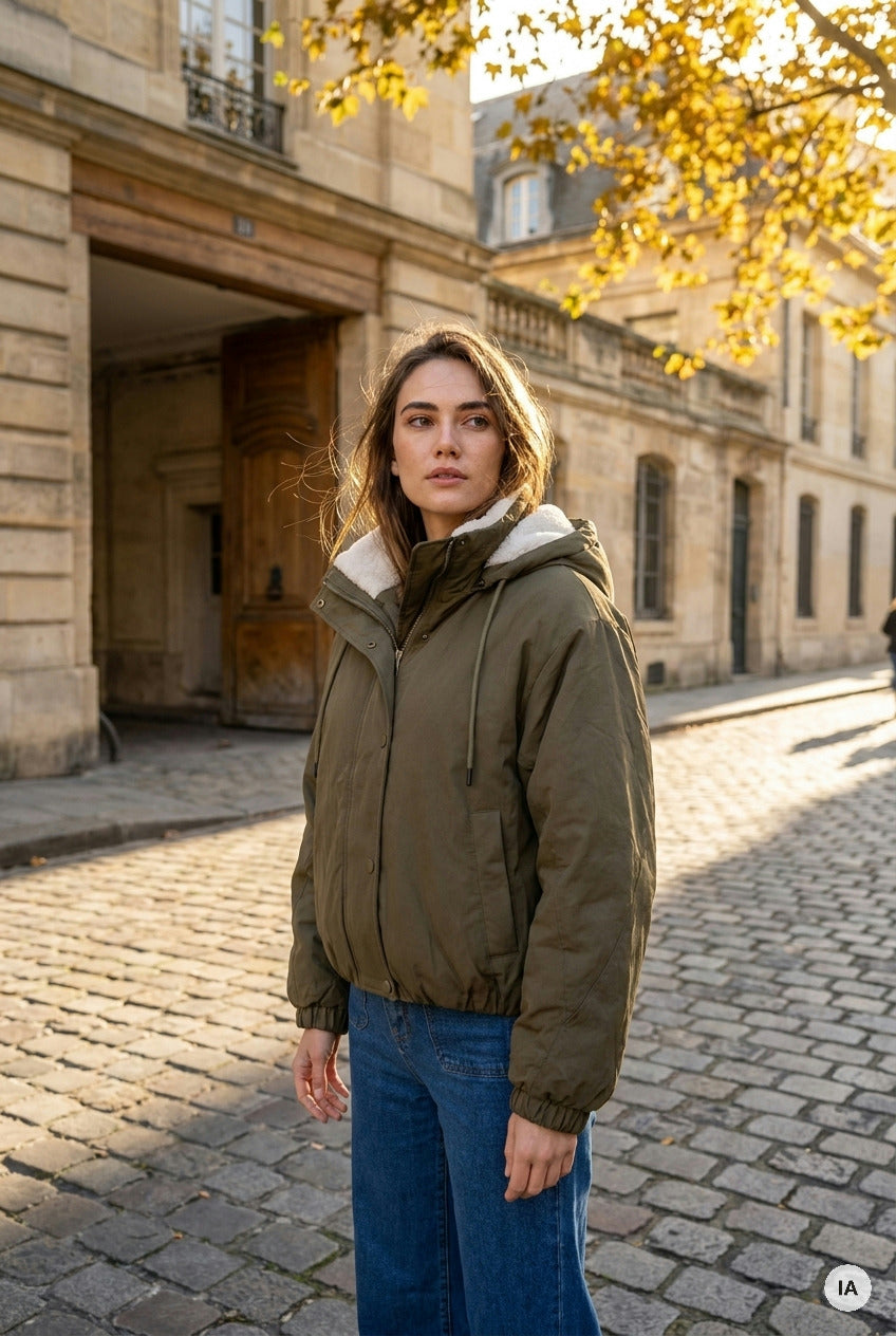VESTE GOOSE - LAUREPLUSMAX Manteau — Image générée par IA