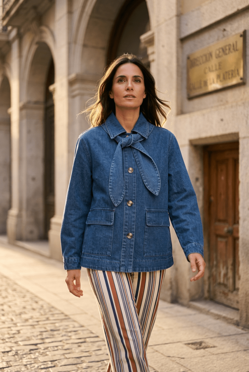 Veste Maggie BLEU JEAN - CHARLIOR Veste