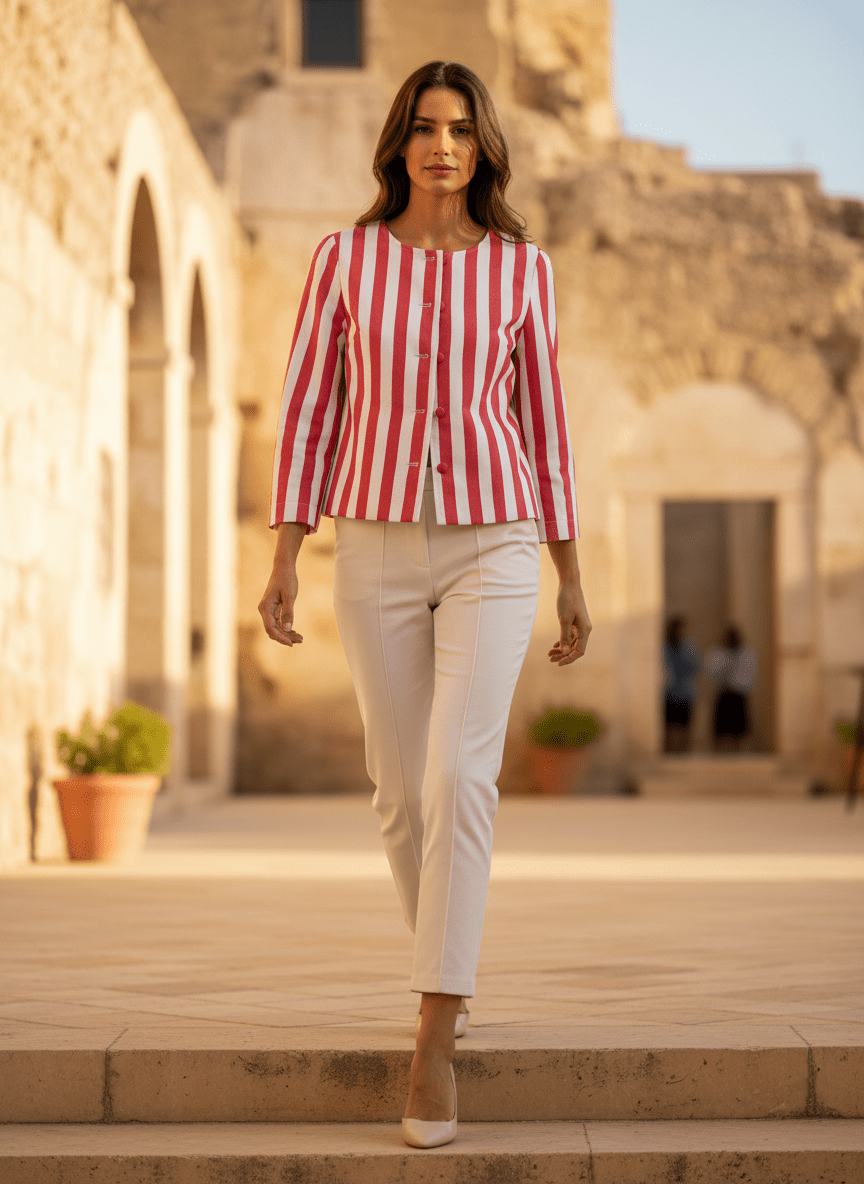 Veste Marga FRAMBOISE - YCOO Veste