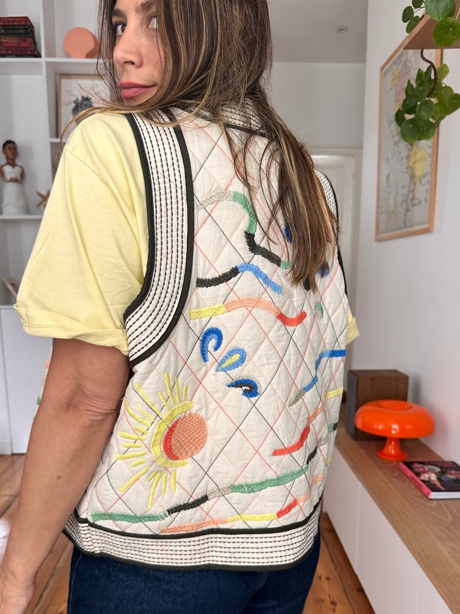 Veste Redwan ECRU - Casbah Love Veste