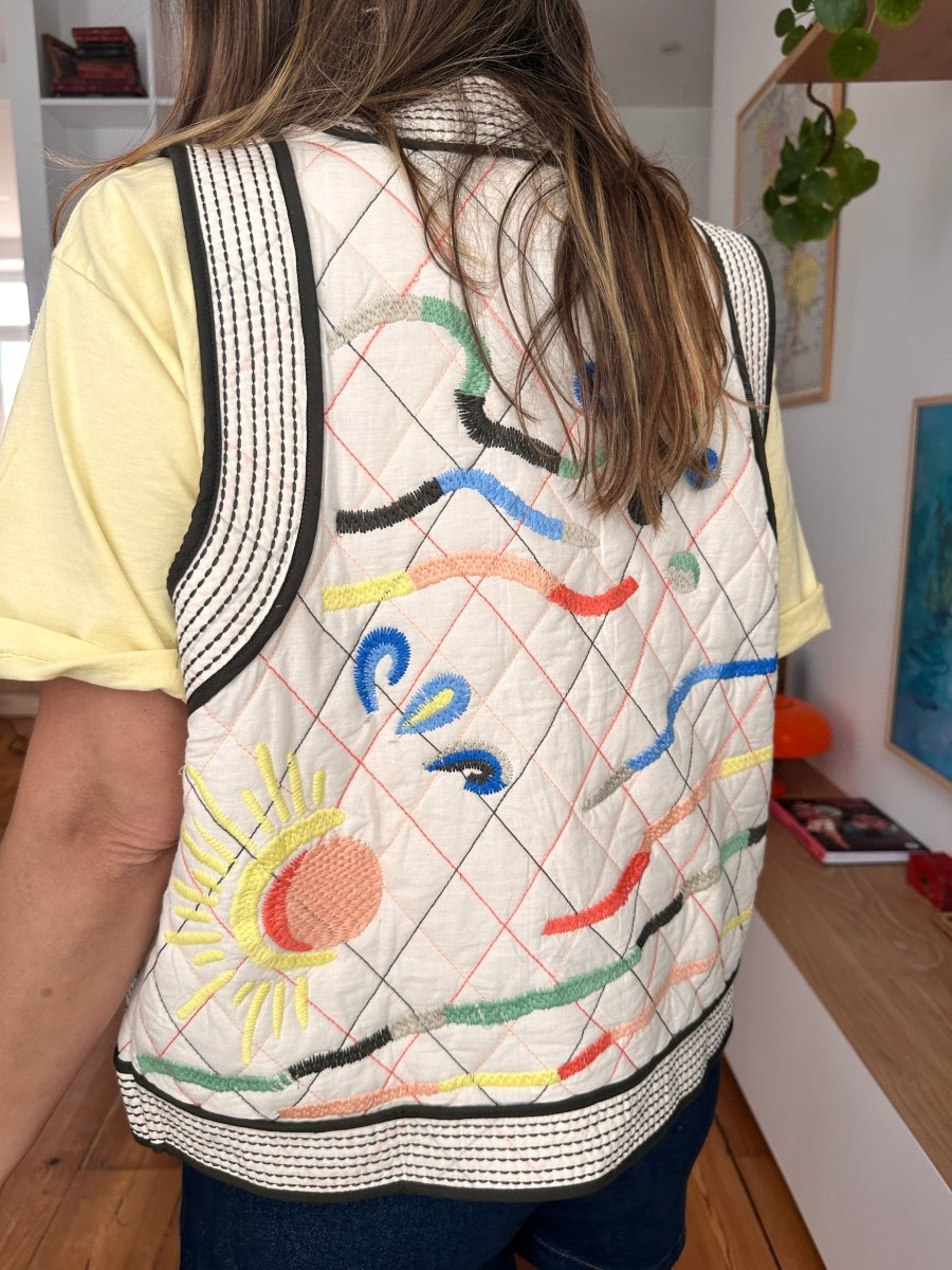 Veste Redwan ECRU - Casbah Love Veste