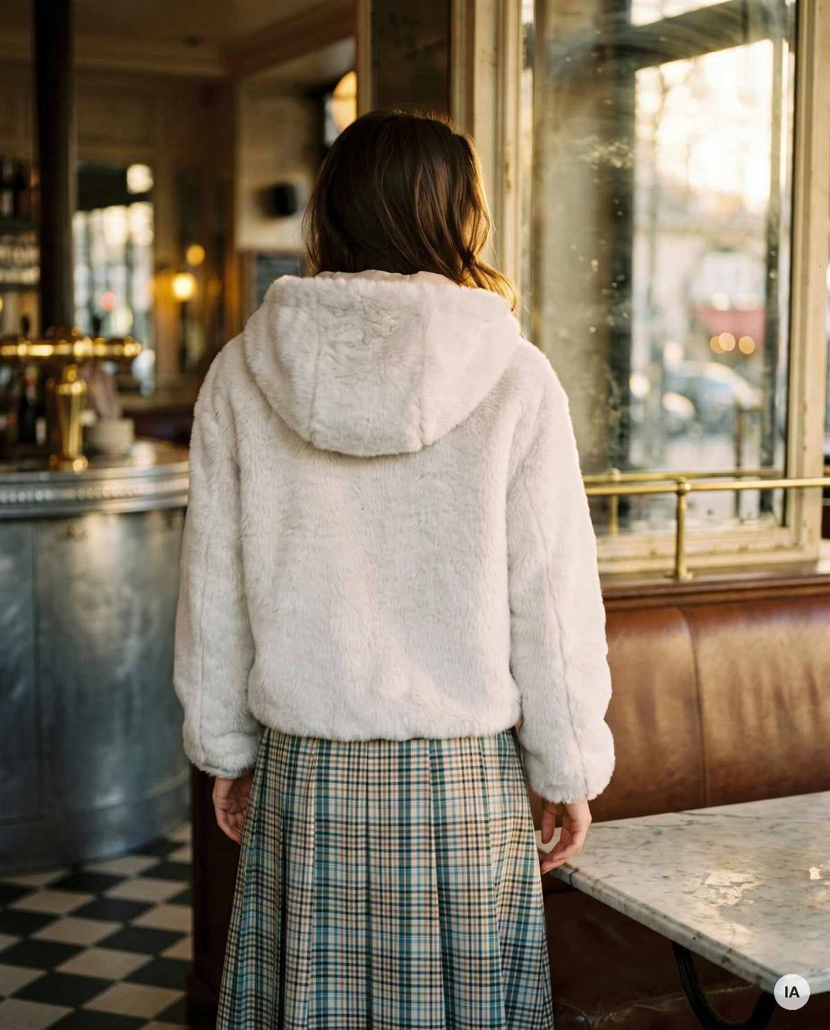 VESTE REVERSIBLE COSMOS - MINUIT DOUZE Veste — Image générée par IA