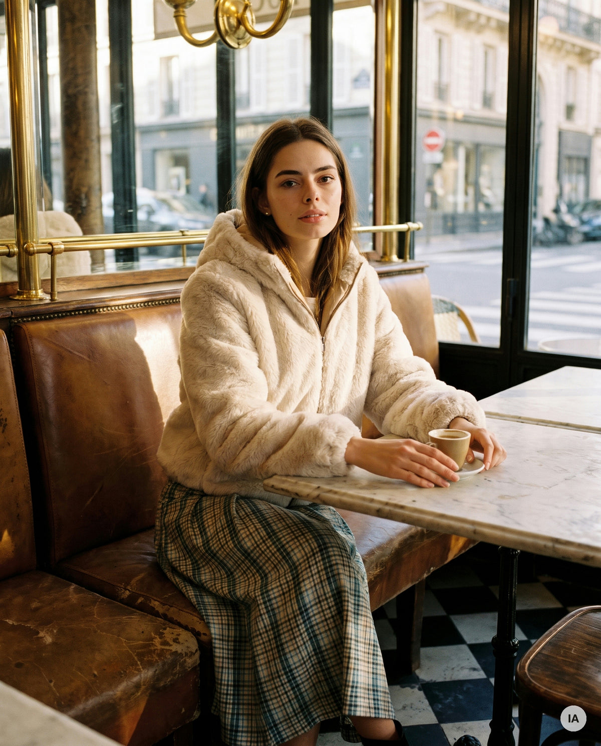VESTE REVERSIBLE COSMOS - MINUIT DOUZE Veste — Image générée par IA