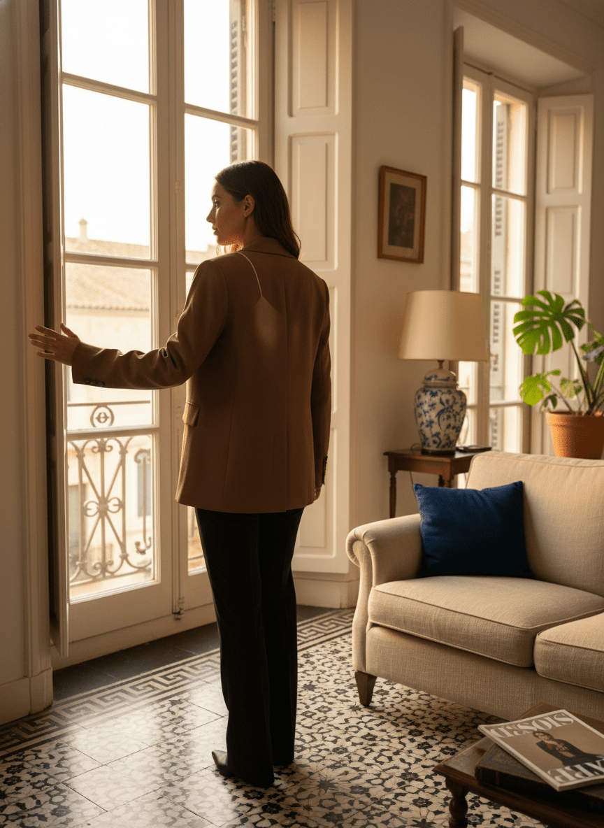 Veste Vianney TABAC - OPULLENCE Veste